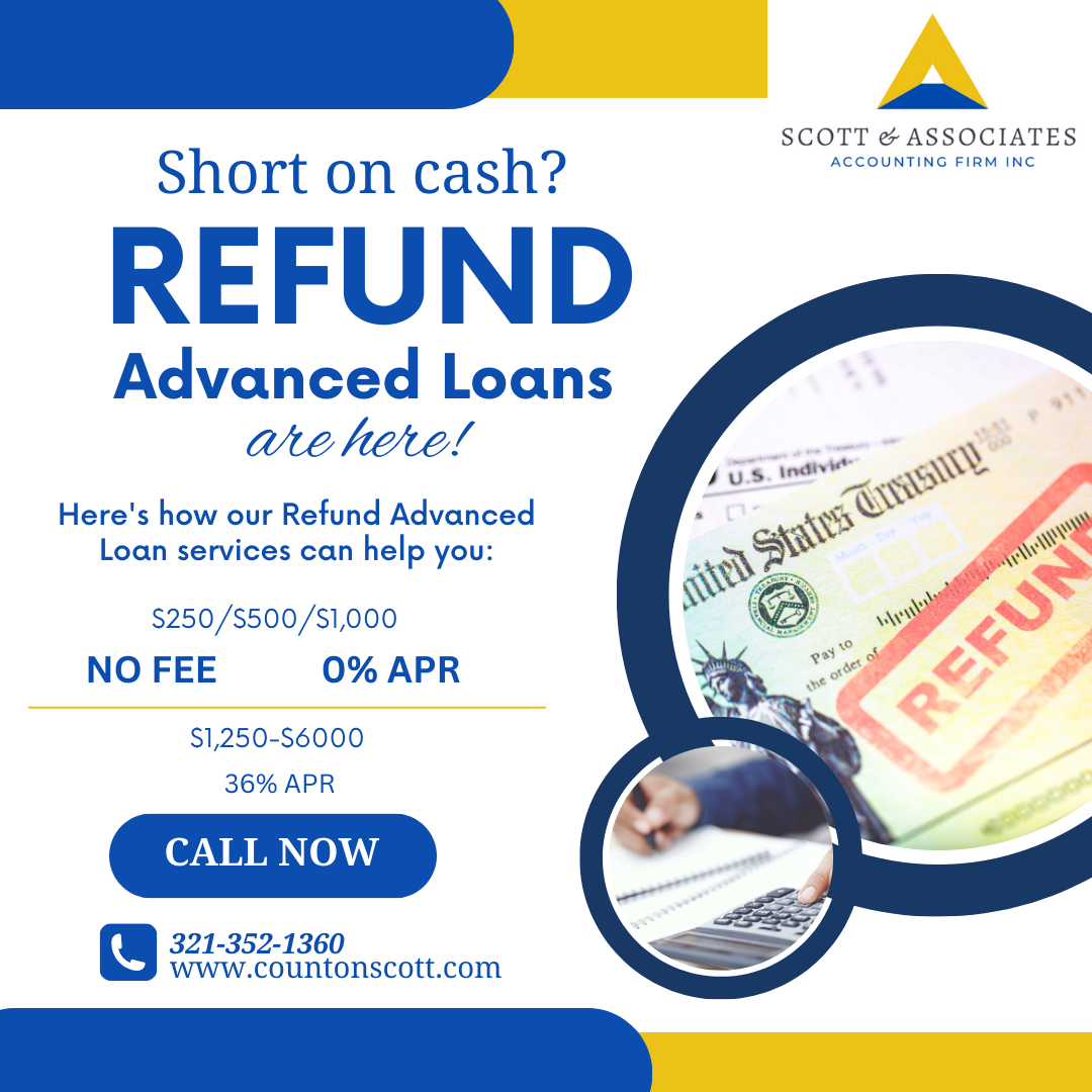Refund Advanced Loans Services Count On Scott